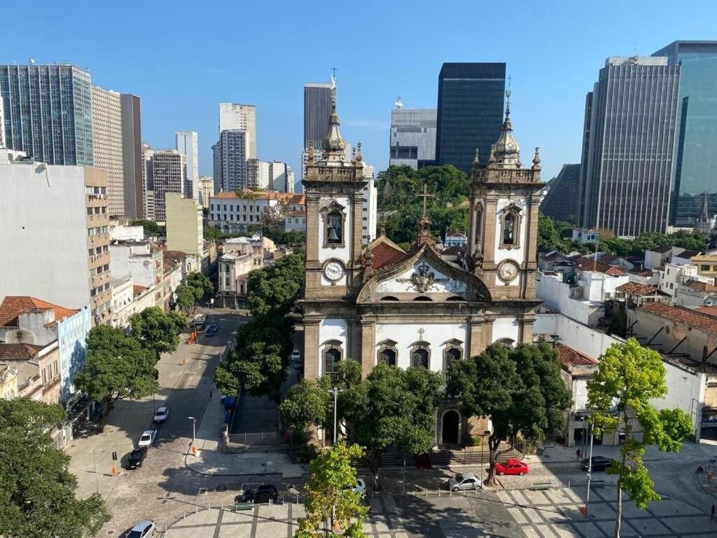 Апартаменти Centro Historico: Vista Praca Igreja E Cristo Novo Ріо-де-Жанейро Екстер'єр фото